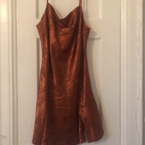 Princess Polly Norman Mini Dress Rust